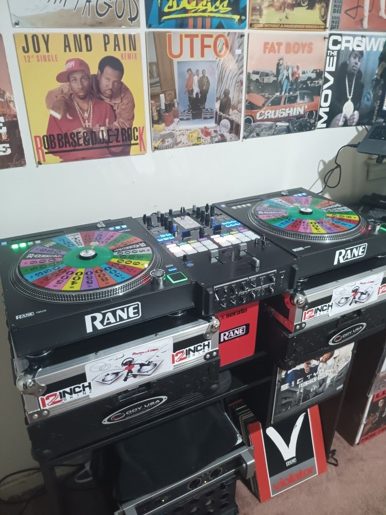 2 Rane 12s And Pioneer S11 Dj Battle Mixer.