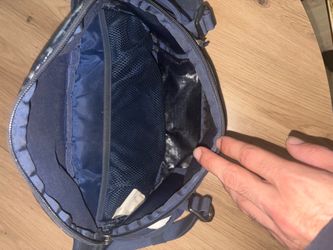 Comfortable Patagonia bag.