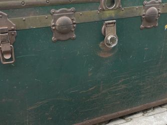 Antique Samson Steamer Trunk