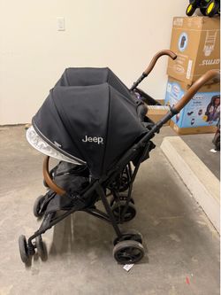 Jeep twin stroller