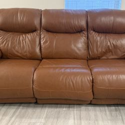 Leather Motion Sofa, Loveseat, Recliner