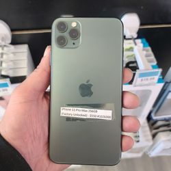 Apple IPhone 11 Pro Max 256GB in Midnight Green (Factory Unlocked/Desbloquiado)