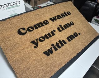Custom doormat