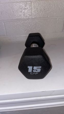 15 Lb Dumbbell 