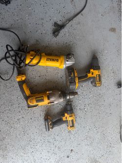 Dewalt tools
