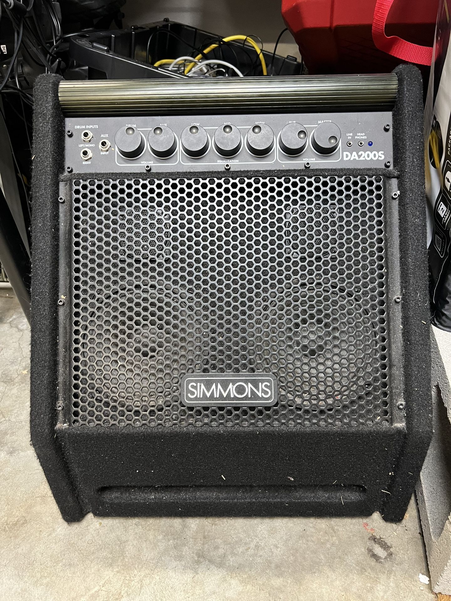 Simmons DA200S Drum Amplifier – 200 Watts RMS – Great Condition
