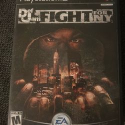 Def Jam Fight For Ny Ps2