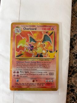 Charizard #4/102 - 30th Celebration Classic Collction - NM / Good Condition