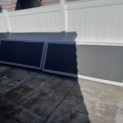 Two (2) Twin Size Box Springs (Fits King Size Bed)