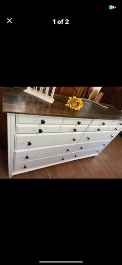 Handmade dresser solid wood