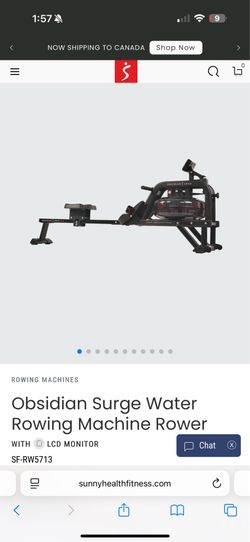 Obsidian Water Row Machine