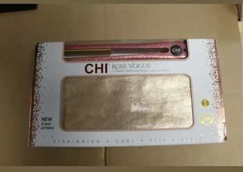 Chi Rose Vogue 1" Ceramic Hairstyling iron