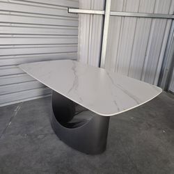 POVISON - 63" Modern Minimalist Dining Table  comedor mesa comedor