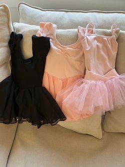 $25 - size 3T/4T Girls Ballet Leotard Tutu Dress Set of 3