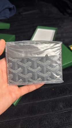 Grey cardholder