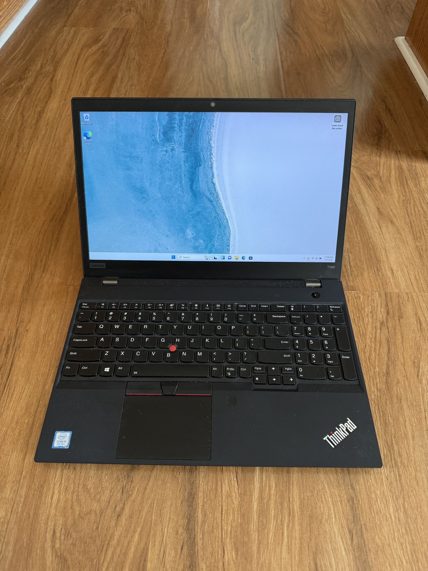 Lenovo ThinkPad T590 core i5 8th gen 16GB Ram 256GB SSD Windows 11 Pro 15.6” UHD Screen Laptop with charger in Excellent Working condition!!!!!  Speci