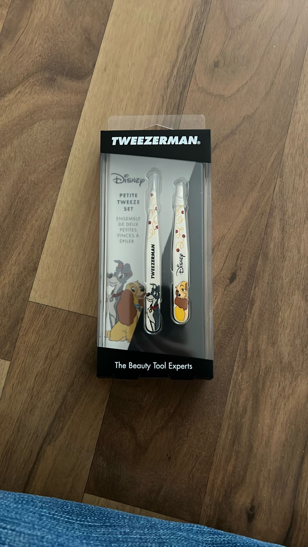 Disney Lady And The Tramp Tweezer Man Petite Tweeze Set Brand New