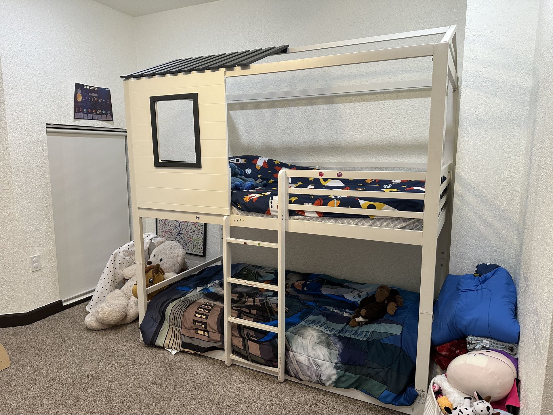 Twin Bunk Bed House