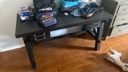 Wooden desk
