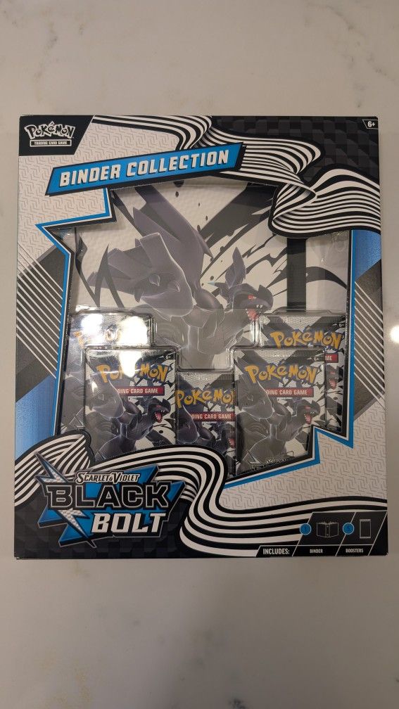 Pokemon Trading Card Game - Black Bolt Binder Collection