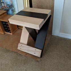 Homemade Wood Stool 