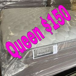 Queen Pillow Top/ Colchones 