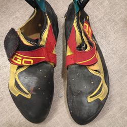 Women's Scarrpa Drago Grip 2 Indoor Walls sport Climbing And Bouldering Rock Climbing Shoes Size 9 Or 11 I'm Mens