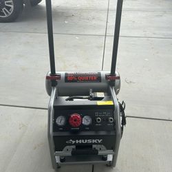 Husky 4.5 Gal. 175 PSI Portable Electric Quiet Air Compressor
