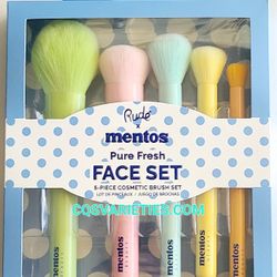Makeup Brushes 5pc Set MENTOS by RUDE X COSMETICS 