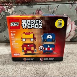 Lego SDCC Brickheadz 41492 Iron Man & Captain America