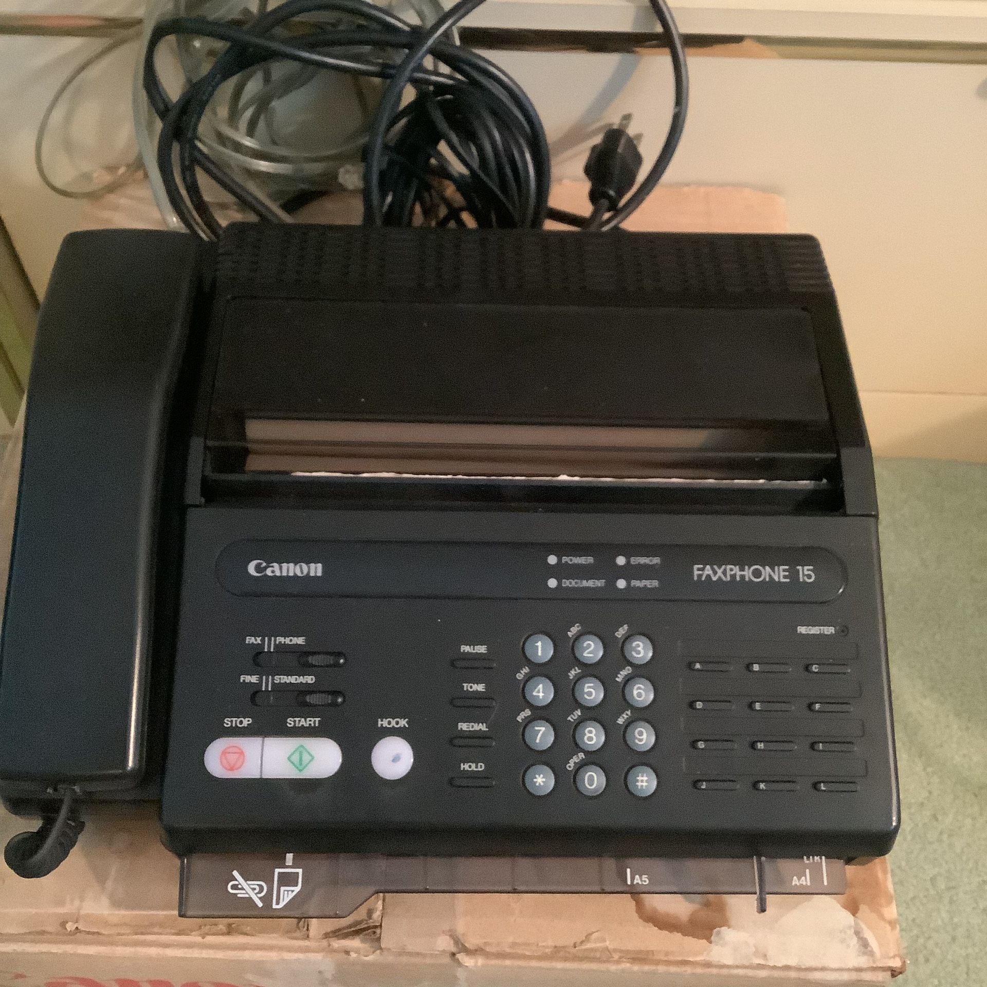Vintage Canon Fax/Phone 15