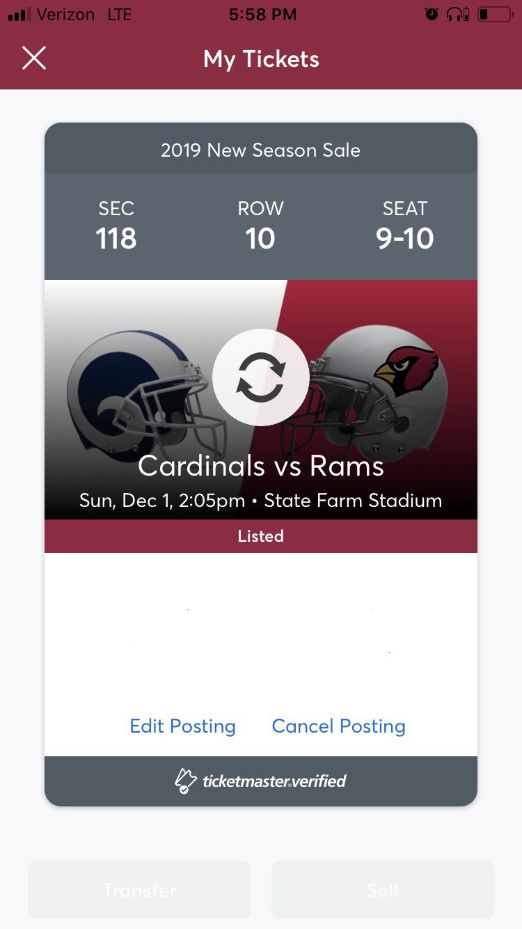 Cardinals vs Rams