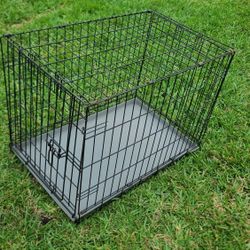 Medium Metal Crate. 30L X 21H X 19 