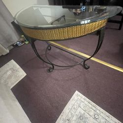 Hallway  Glass Table