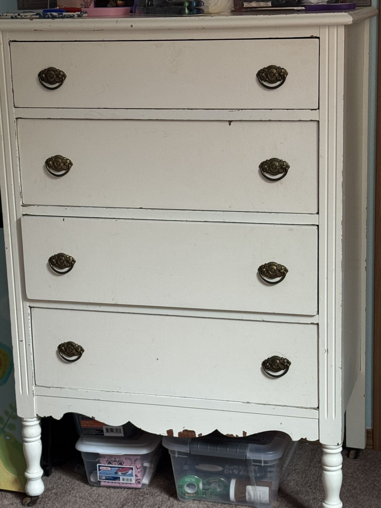 White Dresser