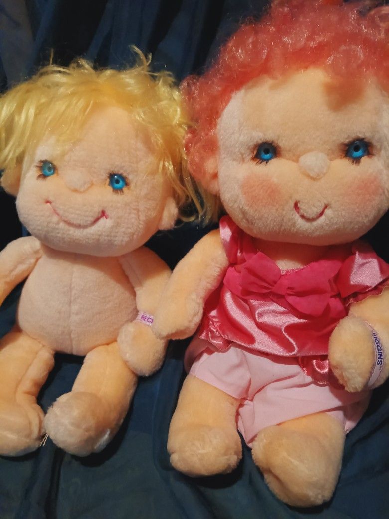 1985 Vintage Kenner Hugga Bunch Dolls