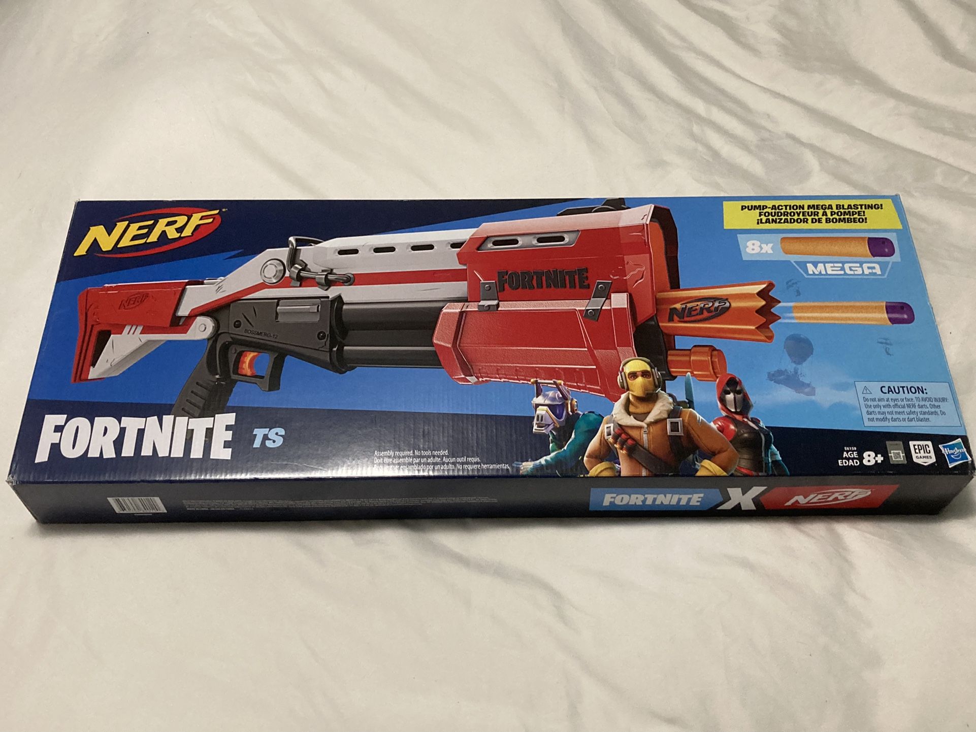 Fortnite Nerf Gun 8 Darts