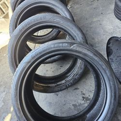 I Am Selling This Set Of Tires ESTAGGER GOOD Y YEAR EAGLE F1 ASIMÉTRIC 3 275/35/19" 245/40/19" 75% 