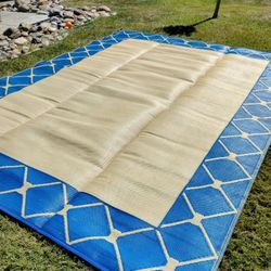 RV Mat..Size 12x9 Large Size..Like New!!..Only Used A Couple Times..Comes With Carrying Case!..Great For Camping!