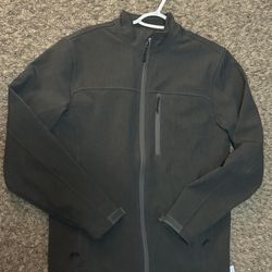 Magellan outdoors jacket grey mens