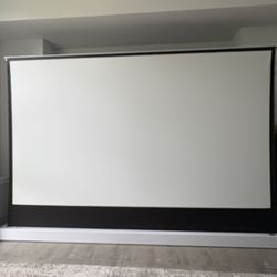 120 Inch Floor Projection Screen Self Rising 