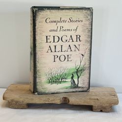 Complete Stories and Poems of Edgar Allan Poe | Vintage 1966 Hardbound With Dust Jacket