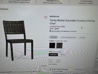 Pottery Barn chairs