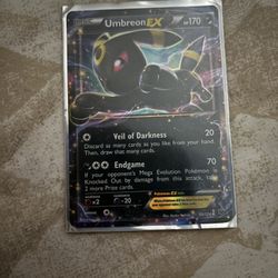 Umbreon EX Pokémon Card 