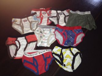 Boys undies sz 4 5 6 8
