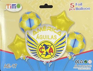 Aguilas Del America Balloons Bouquet 