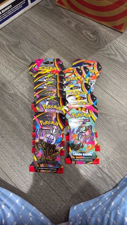 Chaos rising and pitch black booster packs