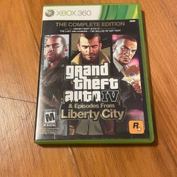 Xbox 360 GTA 4 & Episodes From Liberty City 