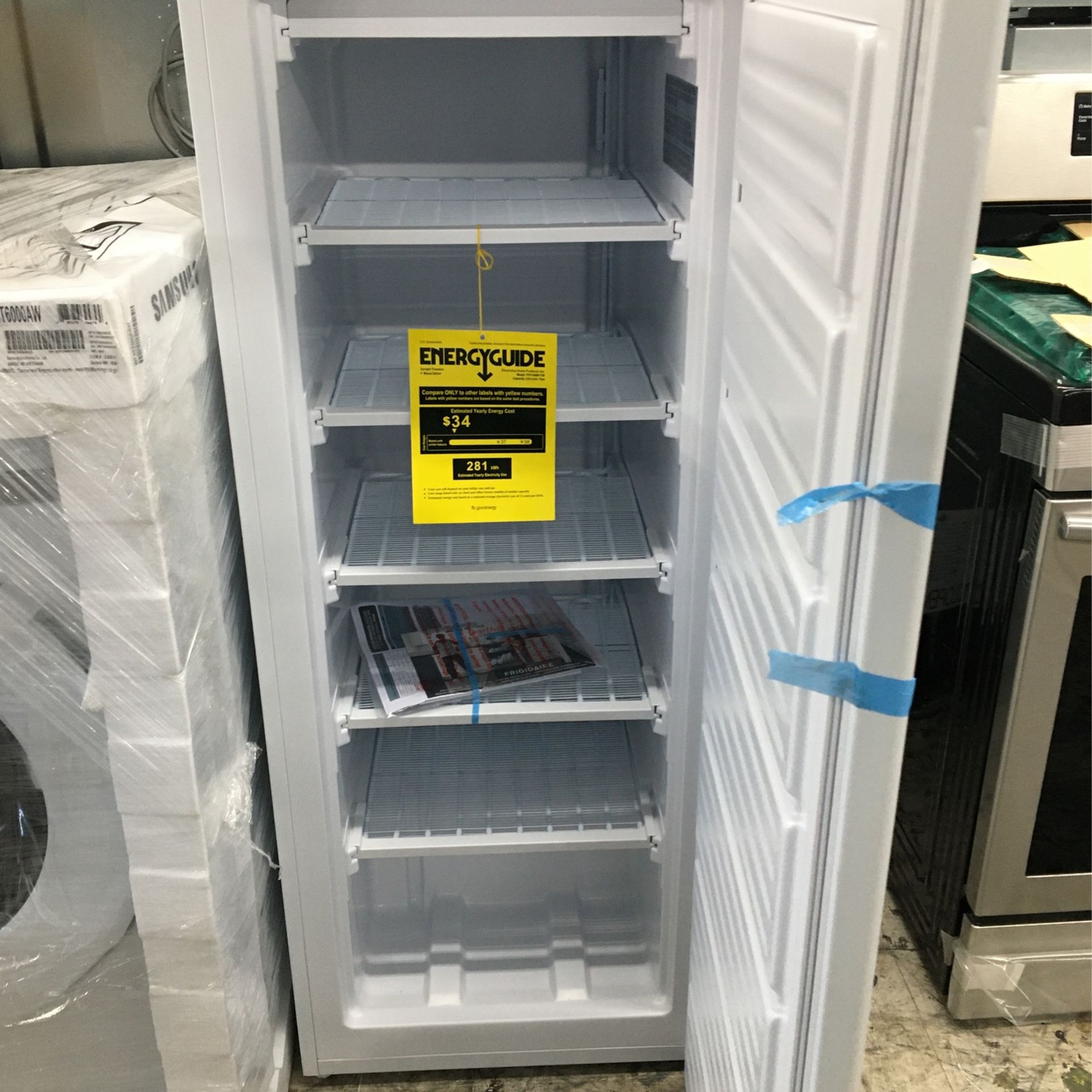 Frigidaire Up Right Freezer White