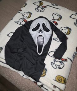 Ghost Face Halloween Mask